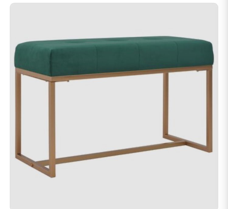 Panchine: Bank 80 cm Grün Samt – Nuovo (secondo la descrizione) da Seelisberg venduto da honza.toegel