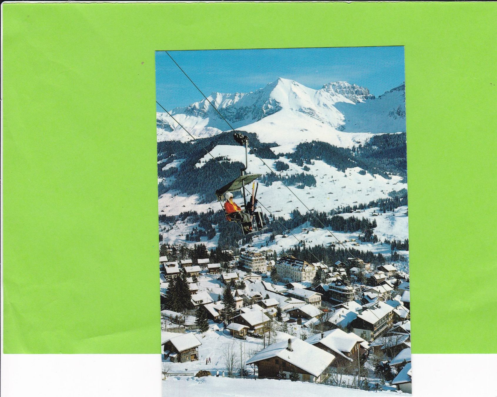 Cartes postales: Adelboden-Sesselbahn – D'occasion à St. Peterzell par neckertal