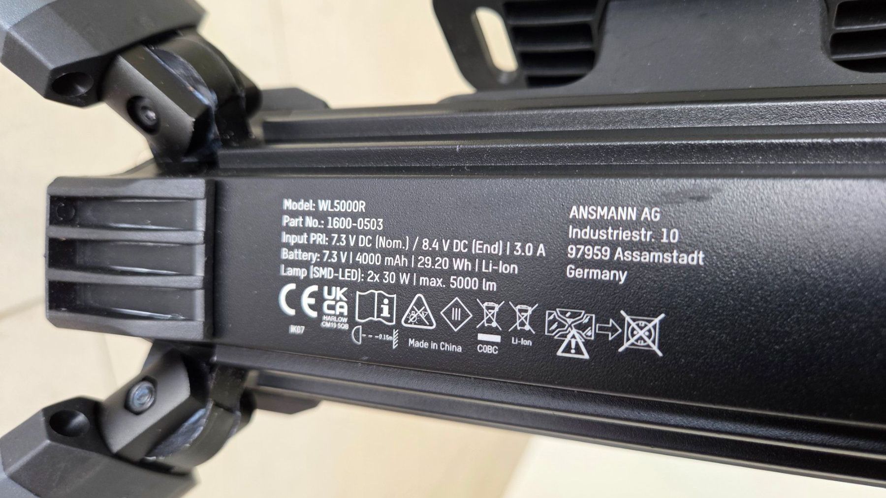 Lampade: Arbeitsleuchte WL5000R von Ansmann – Usato da Ittigen venduto da bluesboy_66 7
