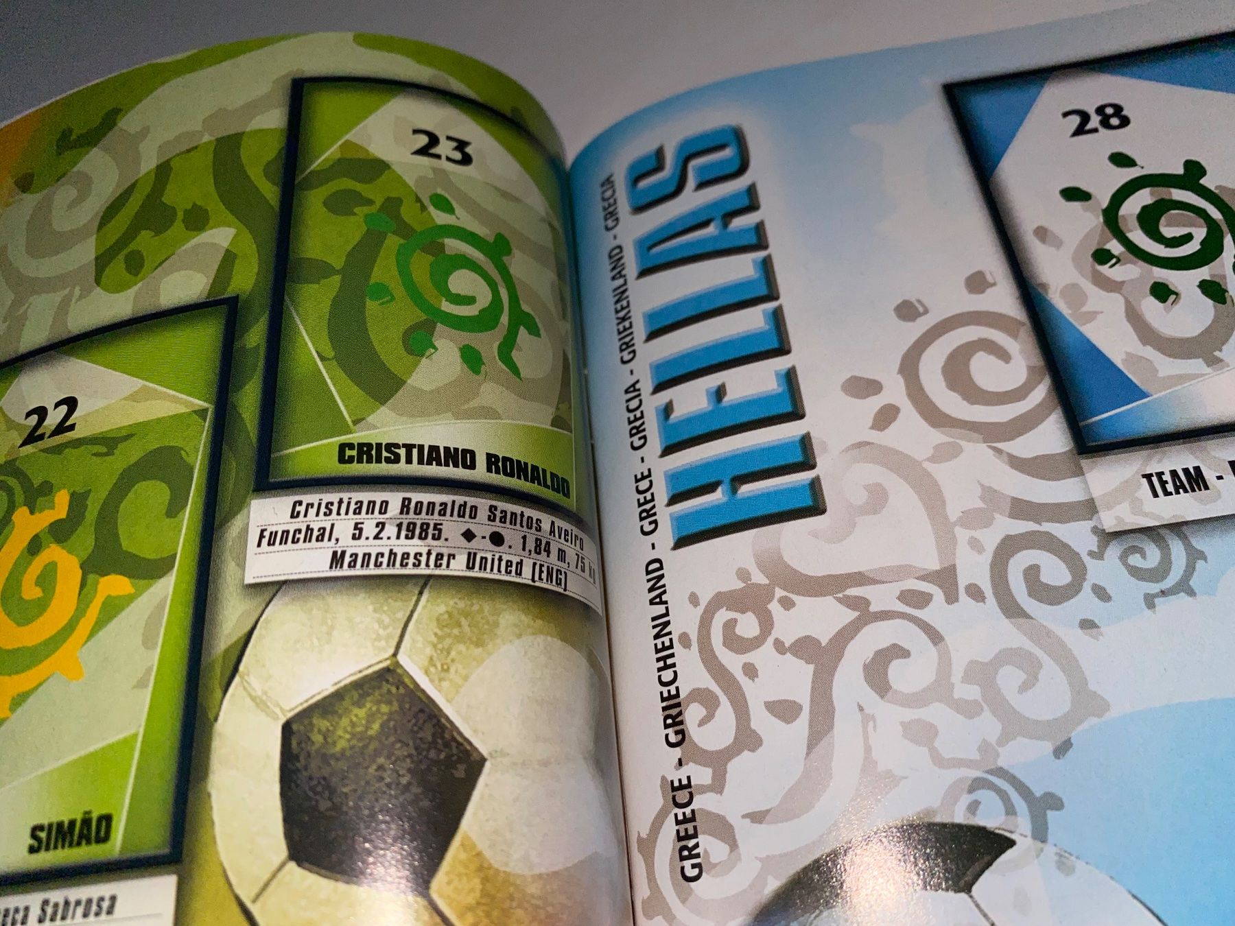 Panini Alben: Panini Leeralbum EM 2004. Mit Ronaldo. – Neu (gemäss Beschreibung) aus Hergiswil LU von FcMalkov 2