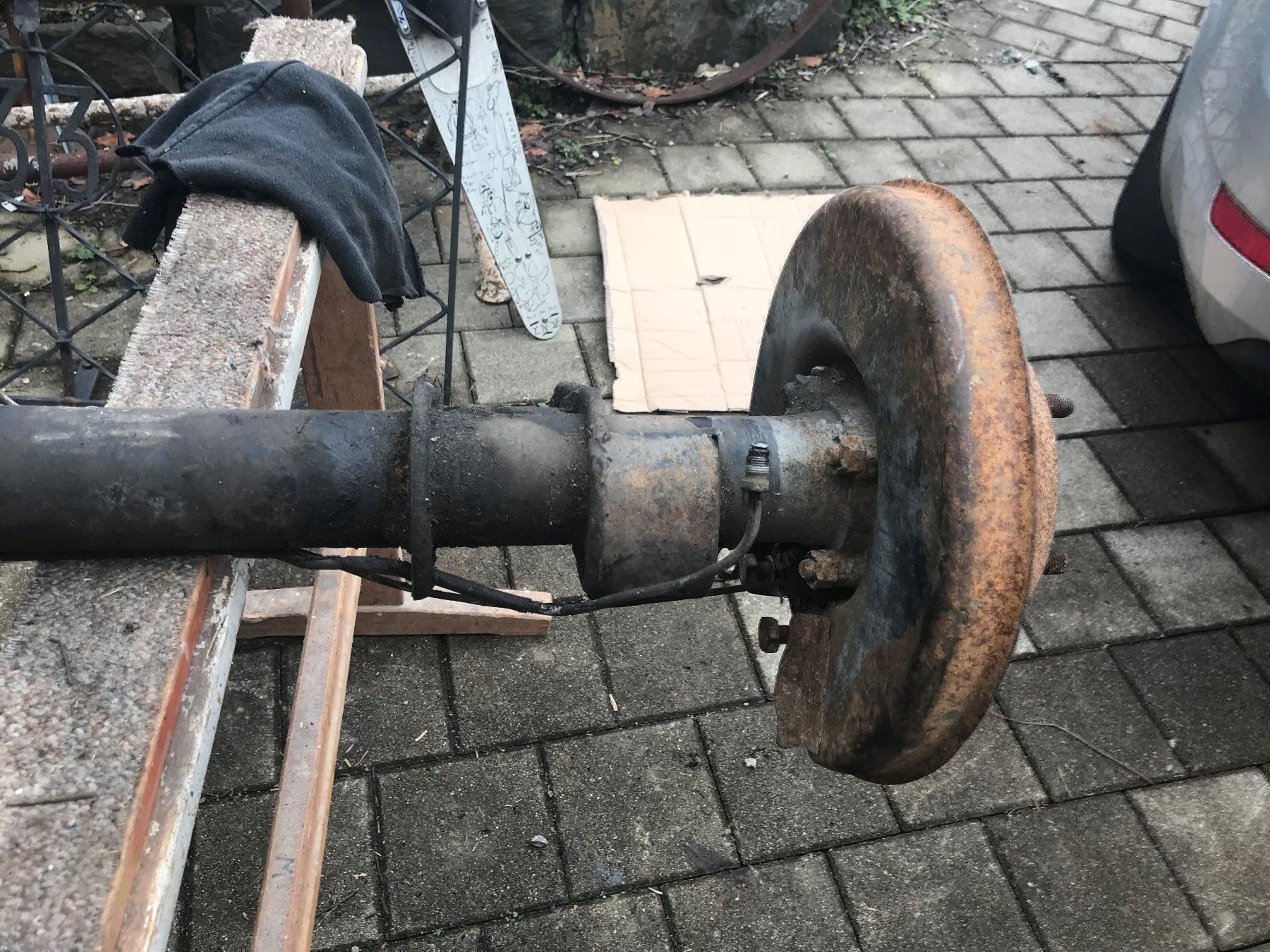 Alfa Romeo Alle Autoersatzteile: Alfa Romeo Hinterachse 9/41, 1300 - 1600 – Gebraucht aus Speicherschwendi von Supersport 4