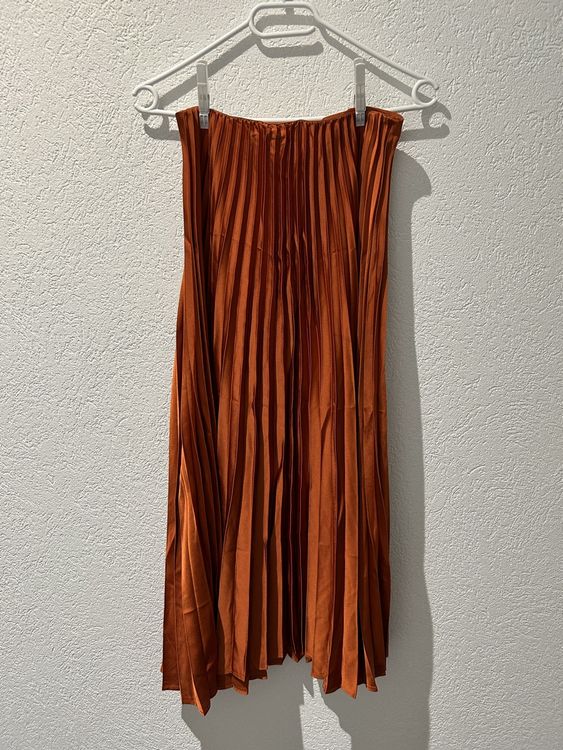 Jupe Plissée Marks & Spencer - Taille 8 - Longueur Genou - Multicolore - NEUVE