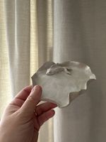 Maritime Keramik Schale mit Fisch Relief, Handmade, Deko