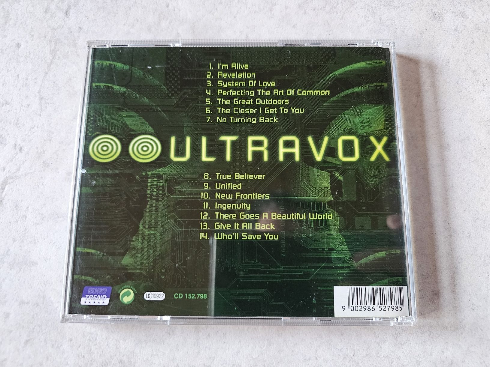 CD: Ultravox  -  Ultravox – Usato da Schneisingen venduto da backstore24 1