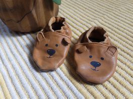 Chaussons en cuir Rodeez lederfinken 0-6m // Envoi / Versand