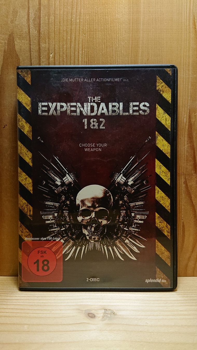 Alle DVDs: THE EXPENDABLES 1 bis 3 auf DVD – Gebraucht aus Wilderswil von Exebub 1