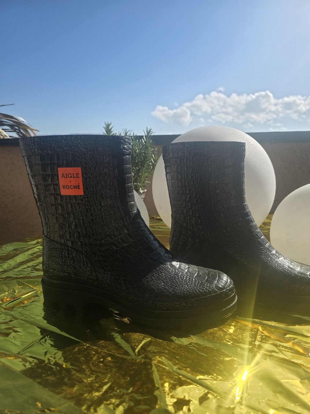 Scarpe da donna: bottes AIGLE x Koché – Usato da Bernex venduto da Nastylux