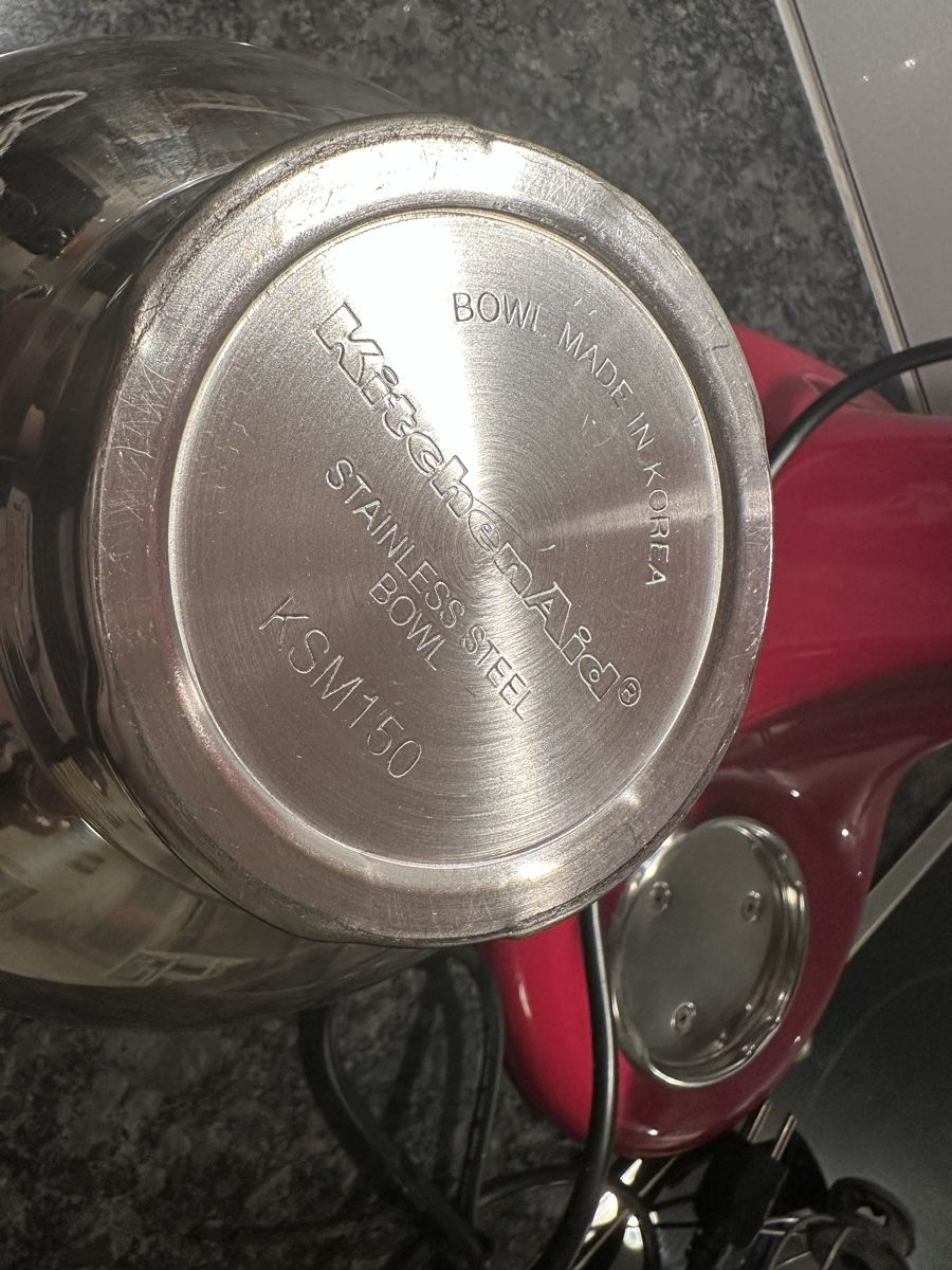 Kitchenaid Küchengeräte: KitchenAid Artisan Küchenmaschine rot – Gebraucht aus Langnau am Albis von Flash2585 3