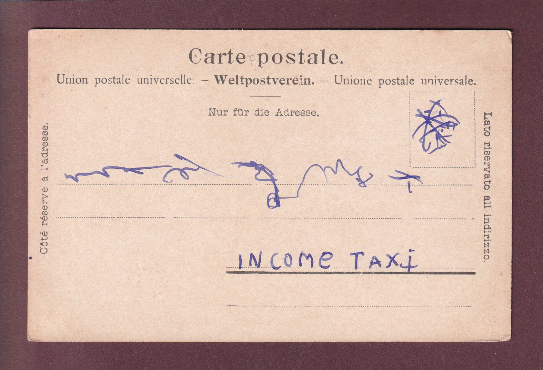 Cartoline postali: LUZERN - Hofkirche – Usato da Pully venduto da nicecards 1