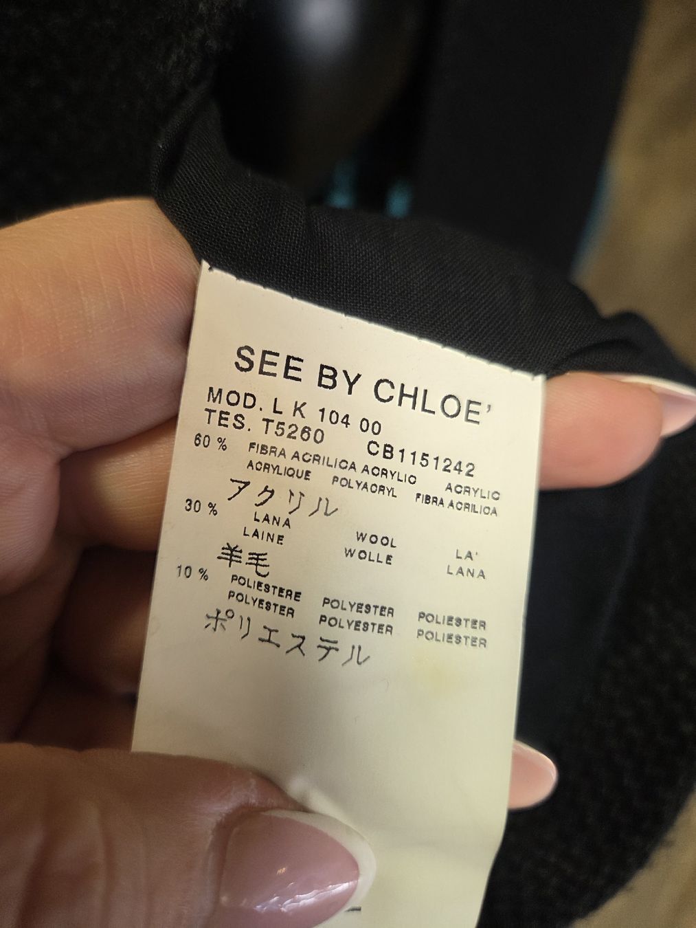 Chloé Cappotti: See by Chloé Wool Coat – Usato da Zürich venduto da finesse.shop 8