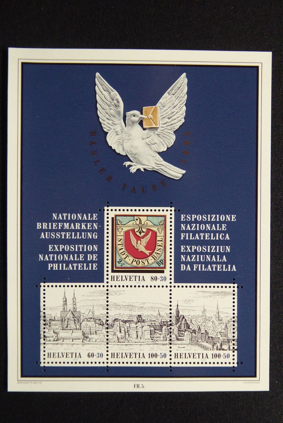 Tutti i francobolli: (t746) 1995: Block W79 / W75 - W78 ** – Nuovo (secondo la descrizione) da Basel venduto da scholle50