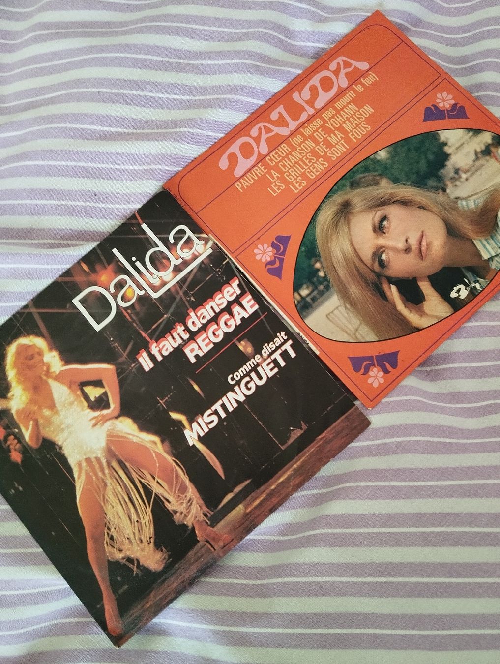 Dischi in vinile: 2 vinyles 45 tours de Dalida – Usato da Neuchâtel venduto da rod_b9kq