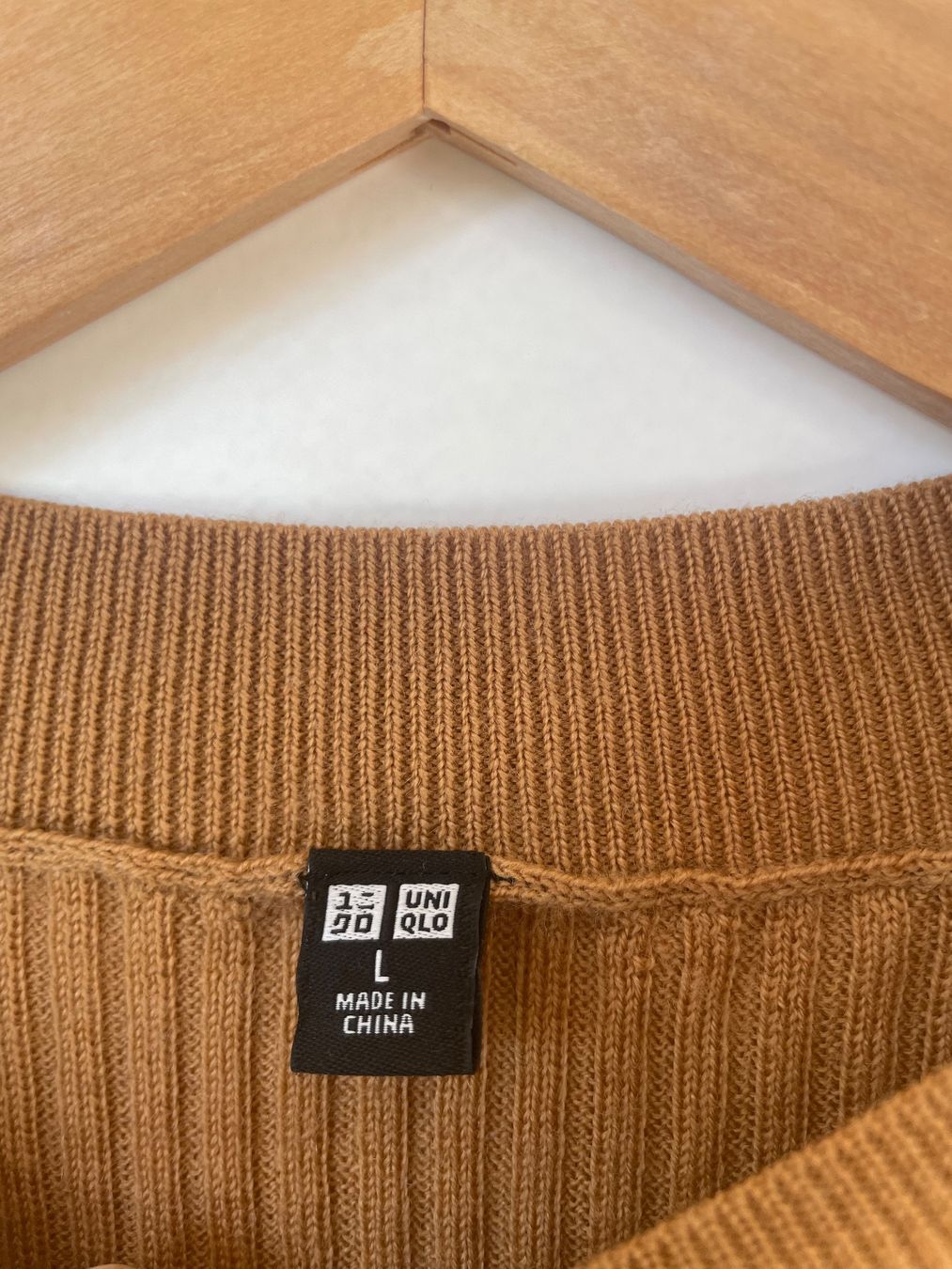 Uniqlo Pullover & Sweatshirts: Uniqlo Feinstrick Pullover/Kurzarm-Pullover 100% Wolle Gr L – Gebraucht aus Neukirch an der Thur von bee88 1