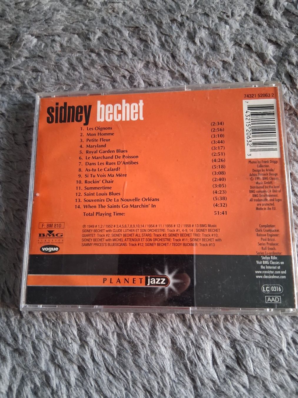 CDs: PLANET JAZZ    SIDNEY BECHET    CD – Gebraucht aus Wetzikon ZH von Ramones01 1