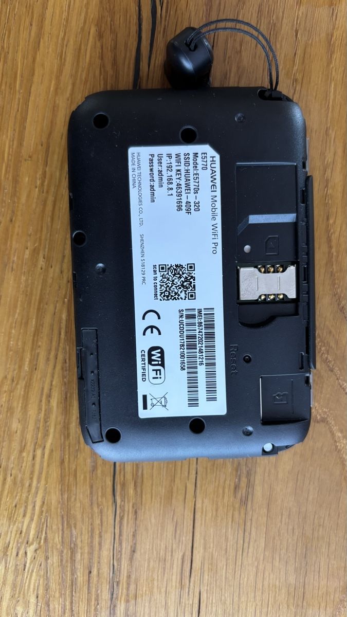 Huawei Modem & Router: Huawei E5770 - Router - Hotspot – Usato da Niederuzwil venduto da vimse_publicsale 2