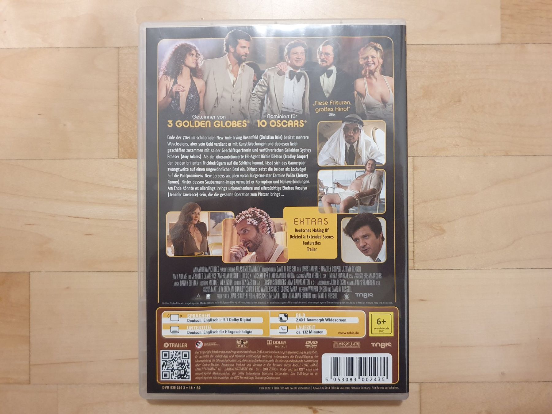 Tutti i DVDs: American Hustle - DVD – Usato da Münsingen venduto da C.Kreuzer 1