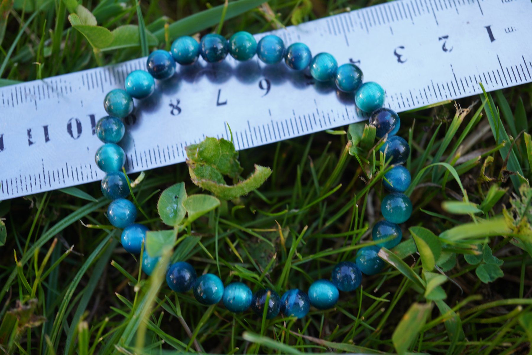 Minerali & Pietre curative: Tigerauge Blau    Armband mit Gummizug – Nuovo e nell'imballaggio originale da Eschenbach SG venduto da topstone 6