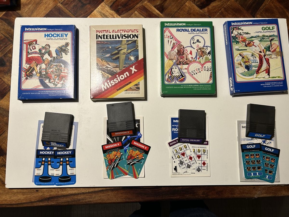 Giochi: Intellivision lot 14 jeux complets – Difettoso da Pully venduto da PongDayOne 1