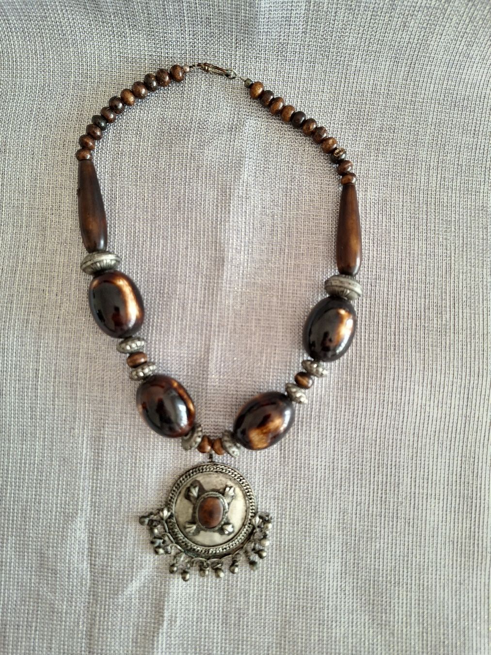 Catenine: Collier bohème ethnique avec pendentif – Usato da Lutry venduto da Sim_Sta 4