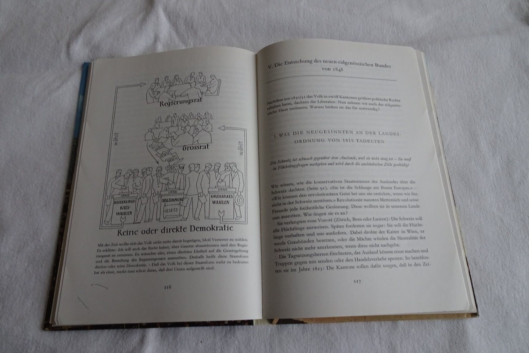 Libri: Buch aus Welt - und Schweizergeschichte seit 1815 – Usato da Strengelbach venduto da schmetterling20 1