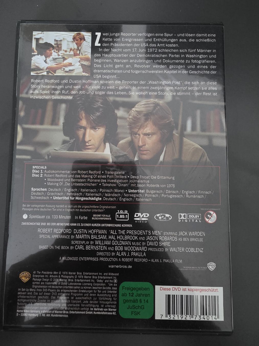 Tutti i DVDs: Die Unbestechlichen DVD Special Edition 2-Disc Set – Usato da Zürich venduto da P-editon 1