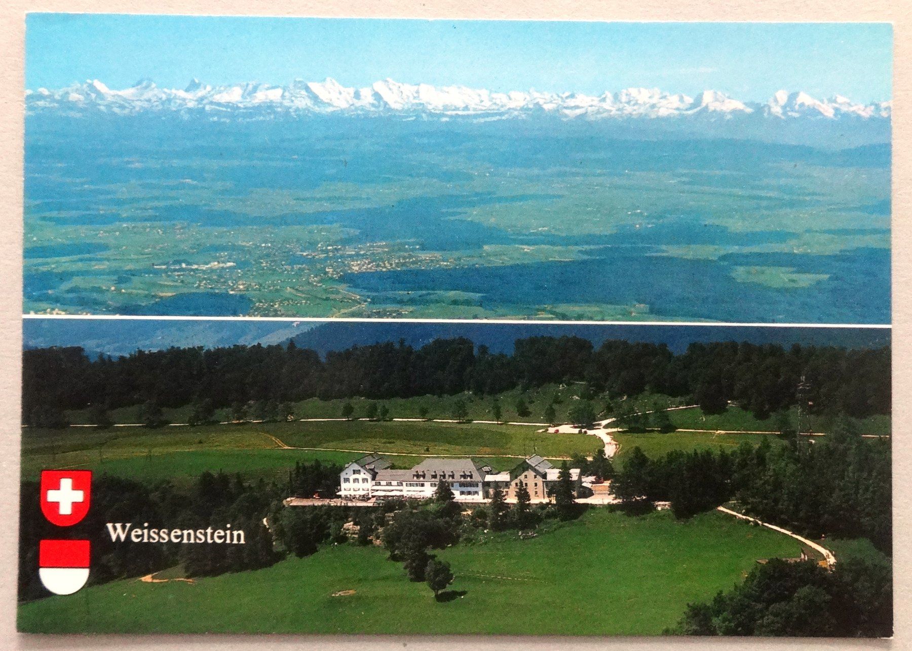 Cartoline postali: Weissenstein 1300 m - Hotel Weissenstein – Usato da Fétigny venduto da Billy2miny