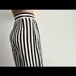 Striped Culotte