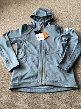 Neue Radys R4 Fusion ML Hoodie Jacke, Damen, Gr. M, hellblau