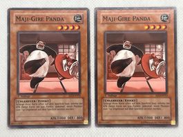 2x Maji-Gire Panda Karte 1. Auflage FET-DE012