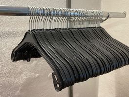 Kleiderbügel mit Rockhaken, 47 cm, 25 Stück