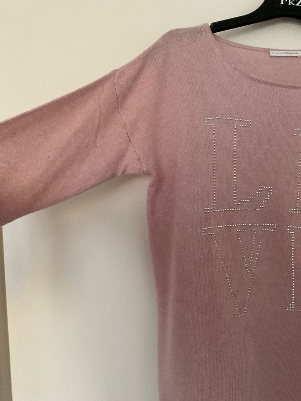 Maglioni & Felpe: Merino mit Kaschmir oversize Pullover Gr M hellrosa – Usato da Urdorf venduto da alda02 3