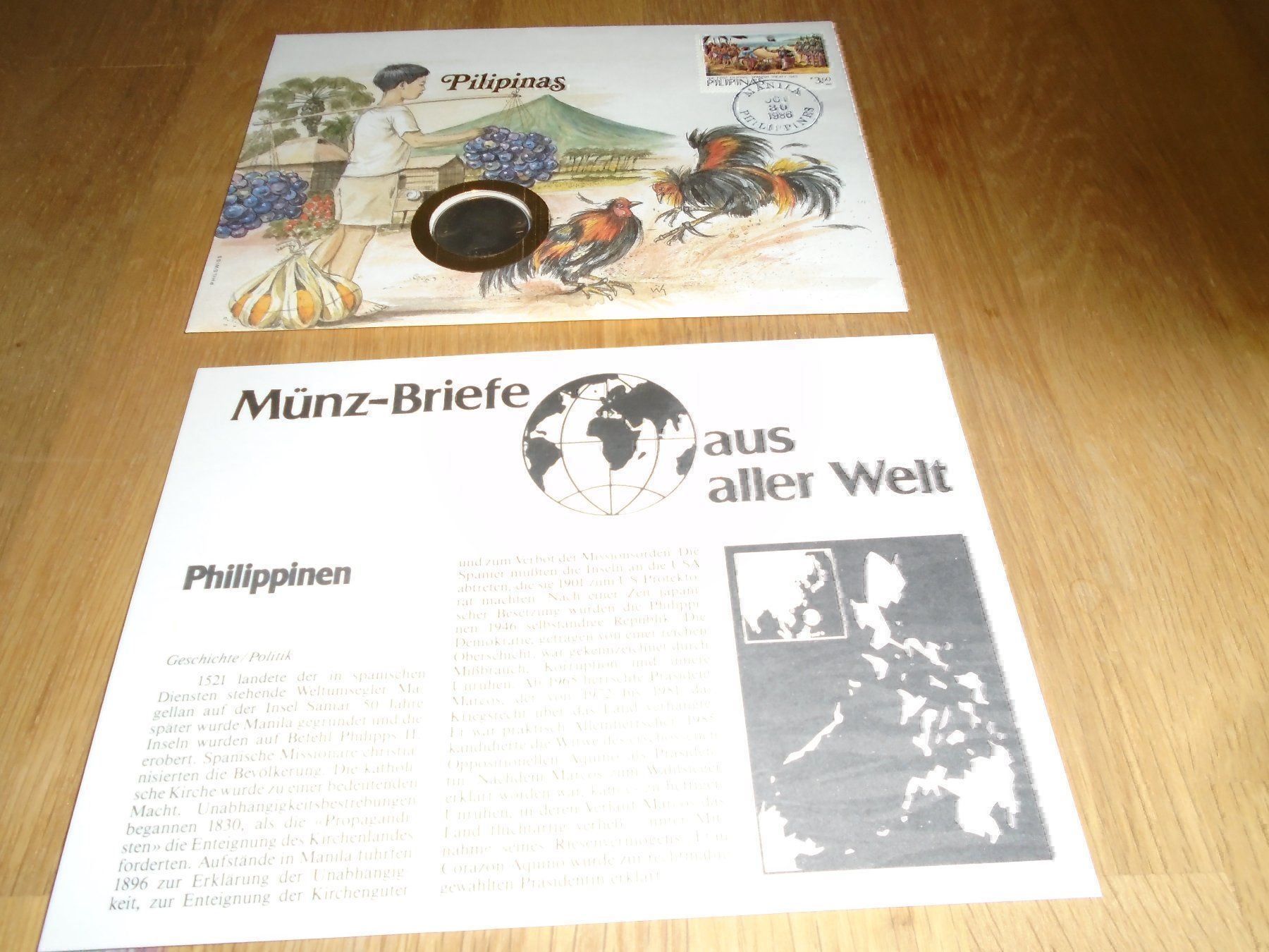 Tutti le monete: Münzbrief Philippinen – Usato da Olten venduto da Disc-Verkauf