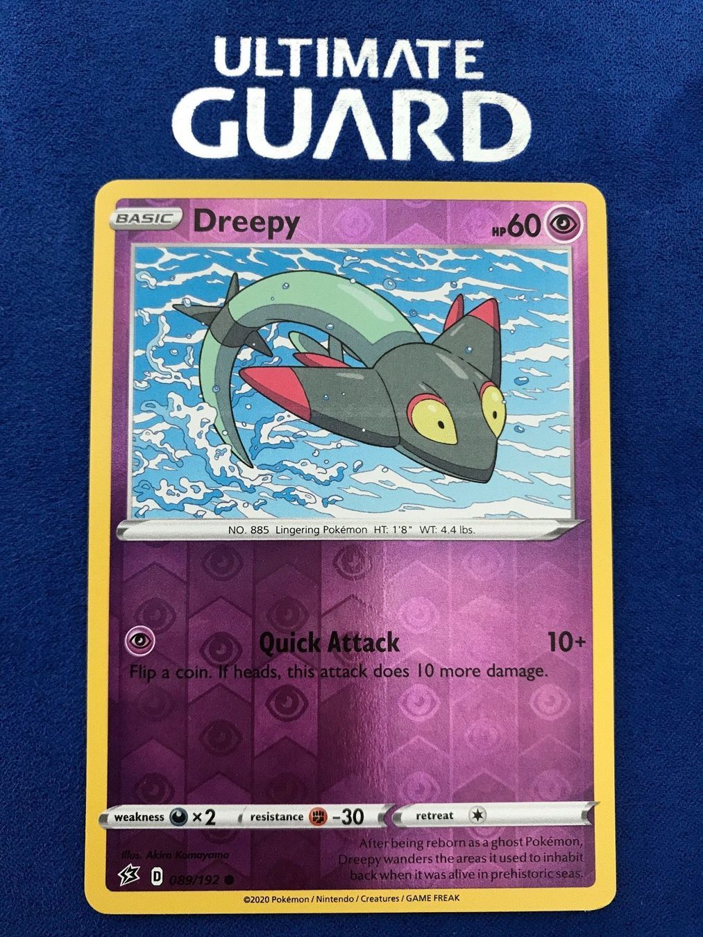 Pokémon Sammelbilder & Trading cards: Pokemon TCG - Dreepy EN reverse holo – Neu (gemäss Beschreibung) aus Lyss von DeaDiLuna