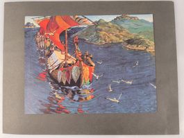 „Gäste aus Übersee“ von Nicholas Roerich