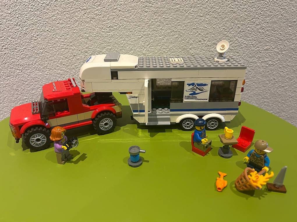 Lego Giocattoli: LEGO City 60182 - Pickup & Wohnwagen – Usato da Hildisrieden venduto da Albi35 2