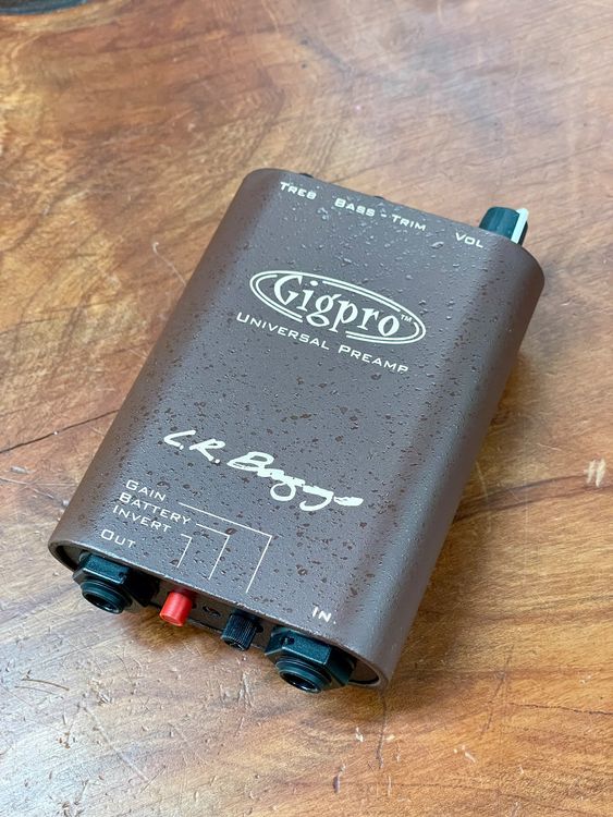 L.R. Baggs Gigpro Single Channel Belt Clip Guitar Preamp Kaufen auf Ricardo