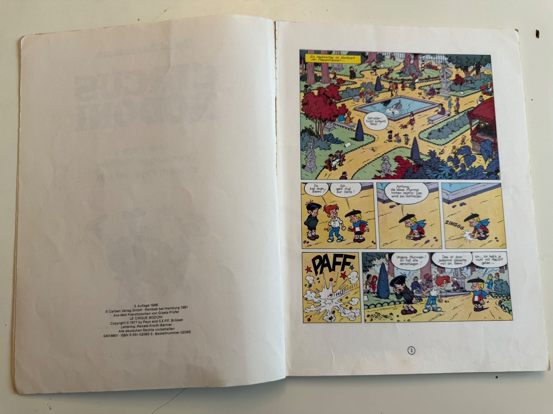 Fumetti: Benni Bärenstark Band 5 – Usato da Münsingen venduto da Ganjam 3