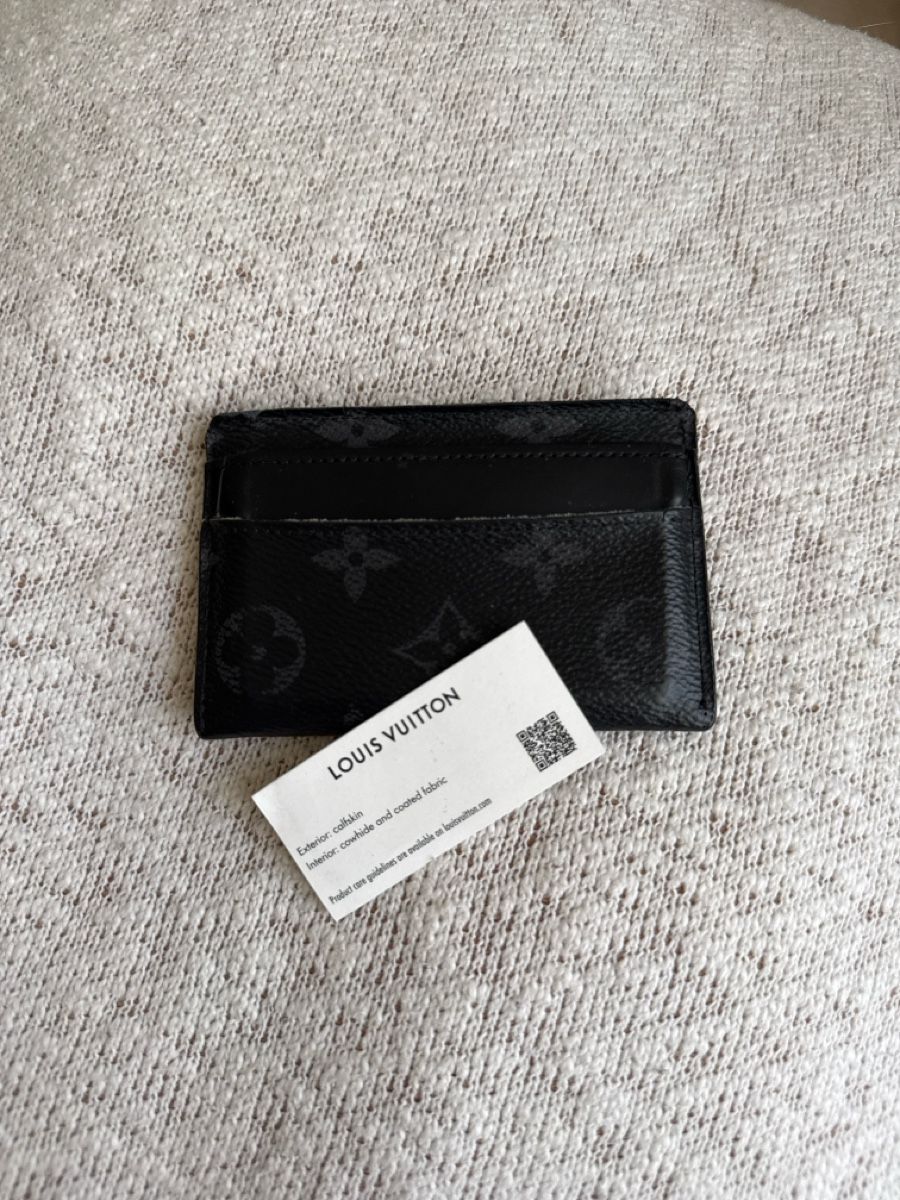 Louis Vuitton Portafogli: Louis Vuitton Kartenetui Monogram Schwarz ab 1.-  – Usato da Zürich venduto da Coco.swiss