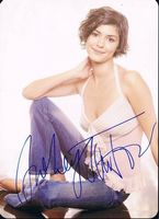 Audrey Tautou 1976- Autogramm signiert Foto 20x28cm