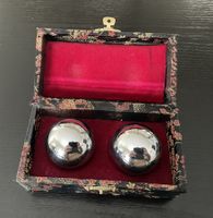 Quigong Kugeln Metall Klangkugeln Original Schatulle