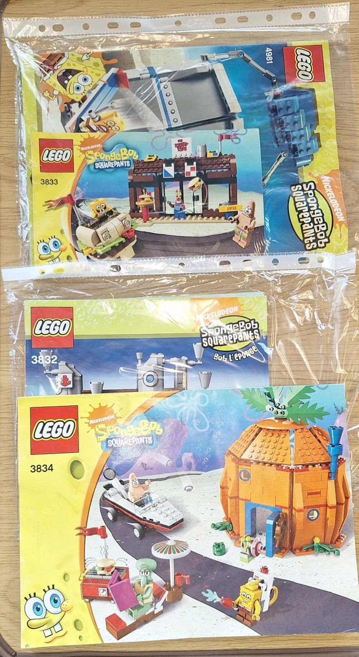 Lego Kit di costruzioni: Lego Spongebob 4981+3833+3832+3834 – Usato da Genève venduto da BrickFanGe 2