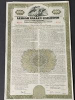 Lehigh Valley Railroad, 1949, 1000 Dollar Bond