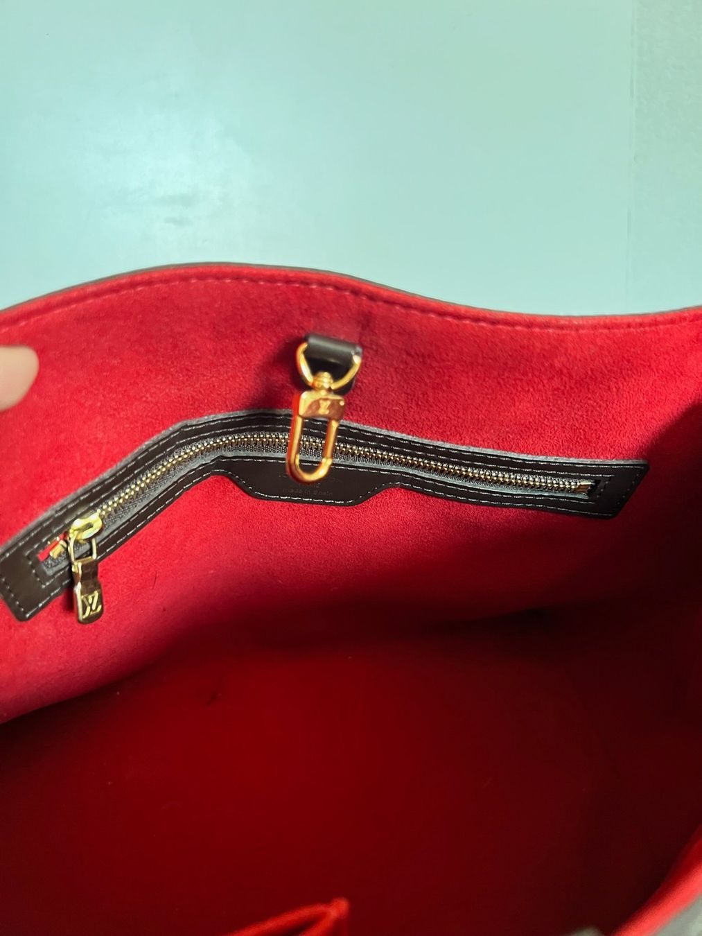Louis Vuitton Borse: Louis Vuitton Hampstead in Damier Ebene – Usato da Allschwil venduto da nat_tjm2 8