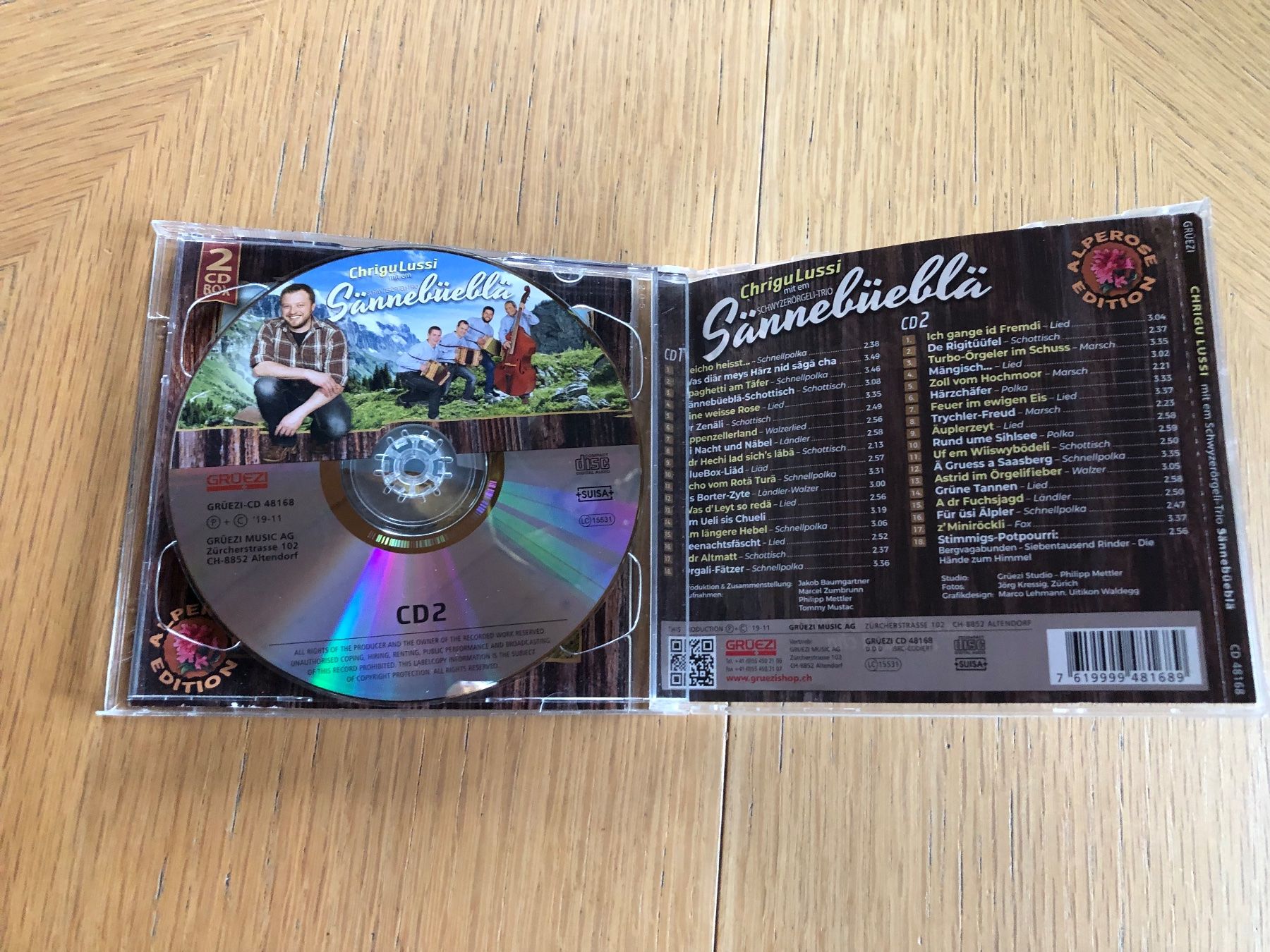 CD: Chrigu Lüssi - Sännebüeblä - 2 CD Box, – Usato da Schübelbach venduto da Dolly990_2 2