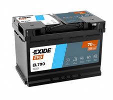 Starterbatterie/Autobatterie Exide EL700 12V 70Ah 