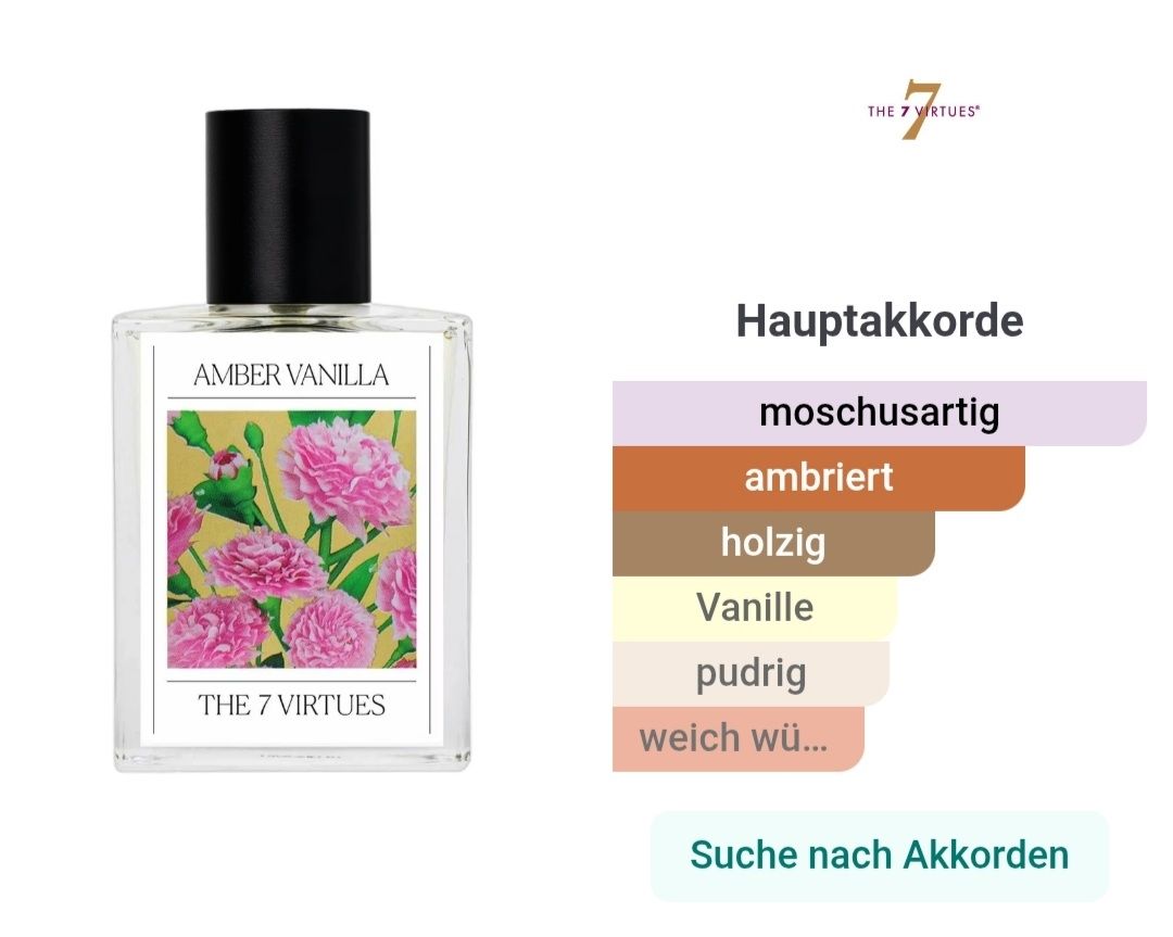 Profumi & Eau de Toilette: The 7 Virtues Amber Vanilla – Nuovo (secondo la descrizione) da Winterthur venduto da Je. 2