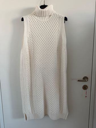 Langer Strickpulli Rollkragen von Zara, Grösse M