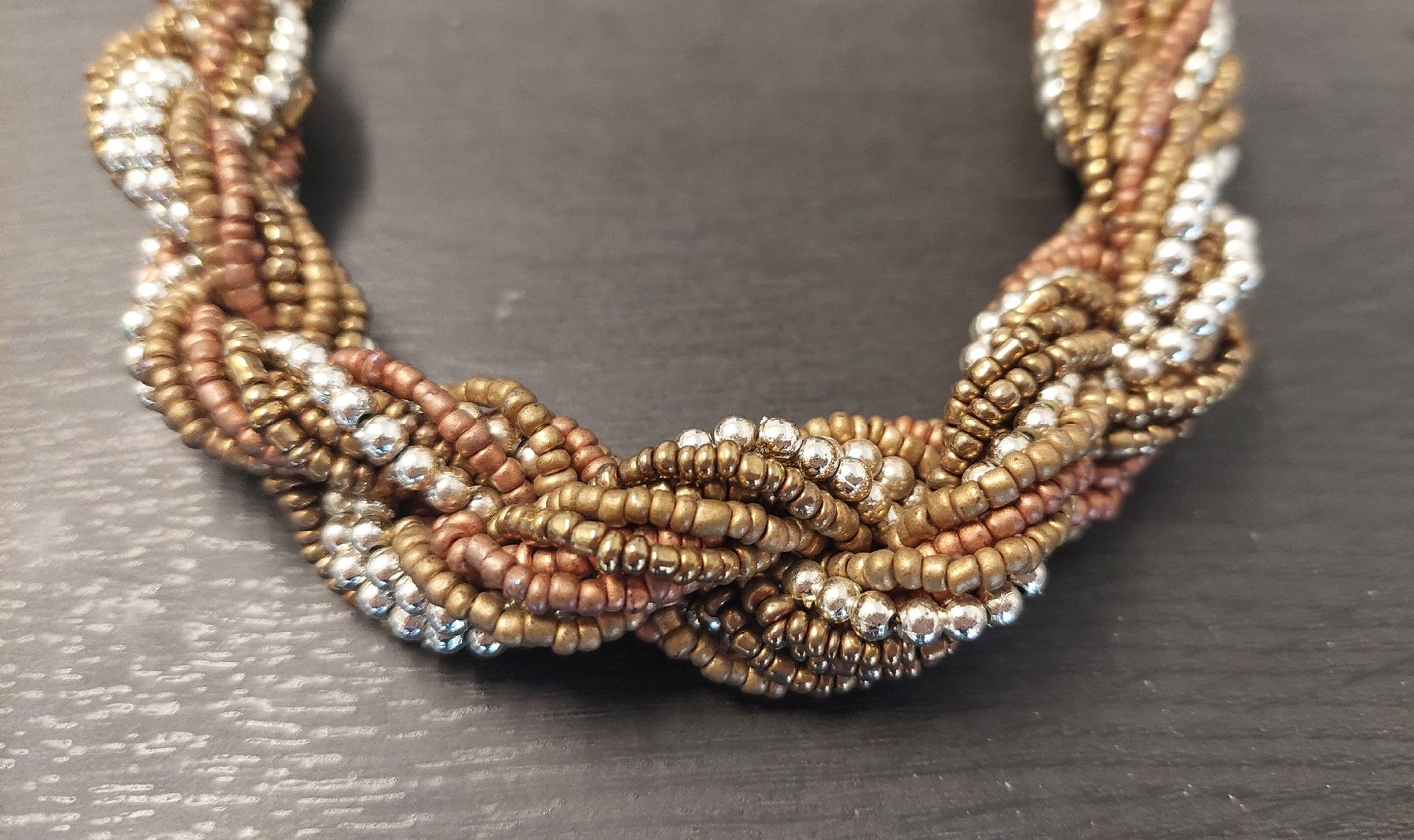 Catenine: 2er Set Halsketten, Boho Style, aus Glasperlen – Usato da Kriens venduto da izzisabel 2