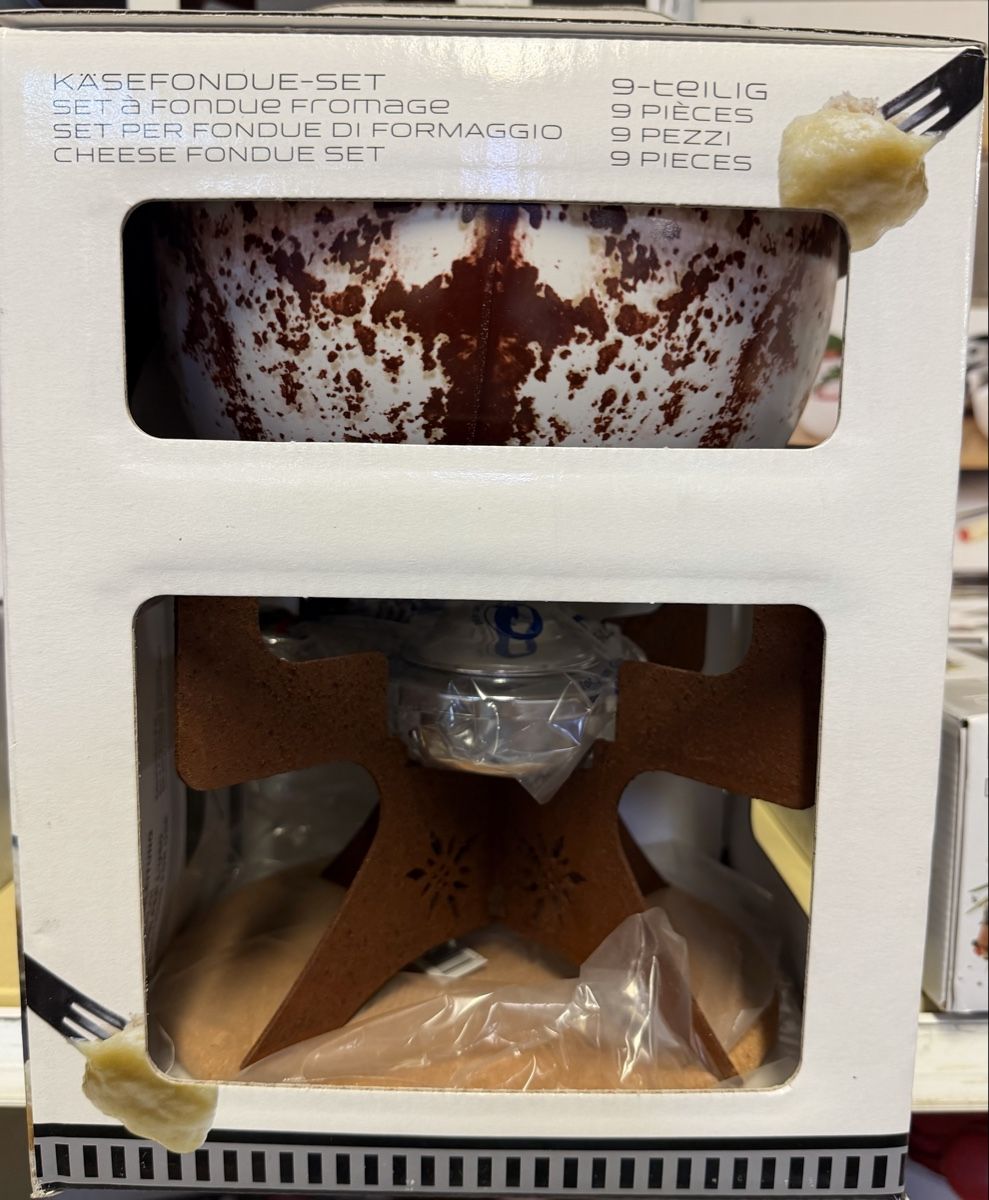 Elettrodomestici da cucina: Käsefondue-Set 9-teilig neu im Karton – Nuovo e nell'imballaggio originale da Interlaken venduto da Skandalpreis 3