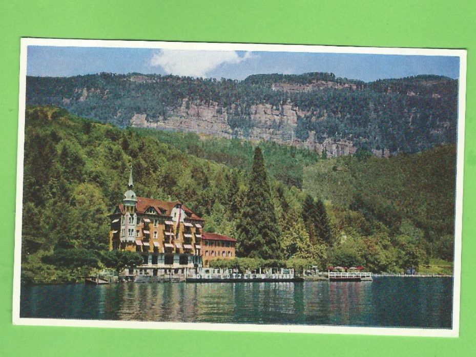 Cartoline postali: Strandhotel Lützelau, Weggis – Usato da Zürich venduto da t24_de
